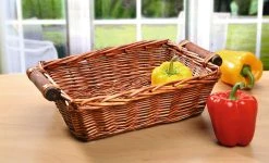 HomeLiving Spar-Set 2x Schale "Schale", 40 X 26 X 9 Cm In Braun