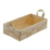HomeLiving Spar-Set 3x Schale "Gemessert", 24 X 13 X 5 Cm In Beige