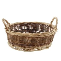 HomeLiving Spar-Set 3x Schale "Natur/Weiß", 23 X 7 Cm In Bunt