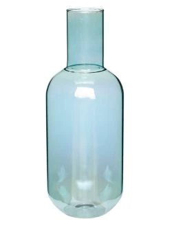 Hübsch Vase "BlueSky" In Hellblau - (H)33 X Ø 12 Cm