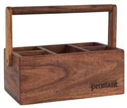 Ib Laursen Kiste PROVIANT Mit 5 Fächern