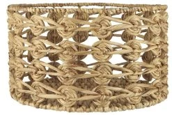 Ib Laursen Korb Rund Mit Flechtmuster Kreis 42 Cm