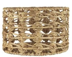 Ib Laursen Korb Rund Mit Flechtmuster Kreis 51 Cm