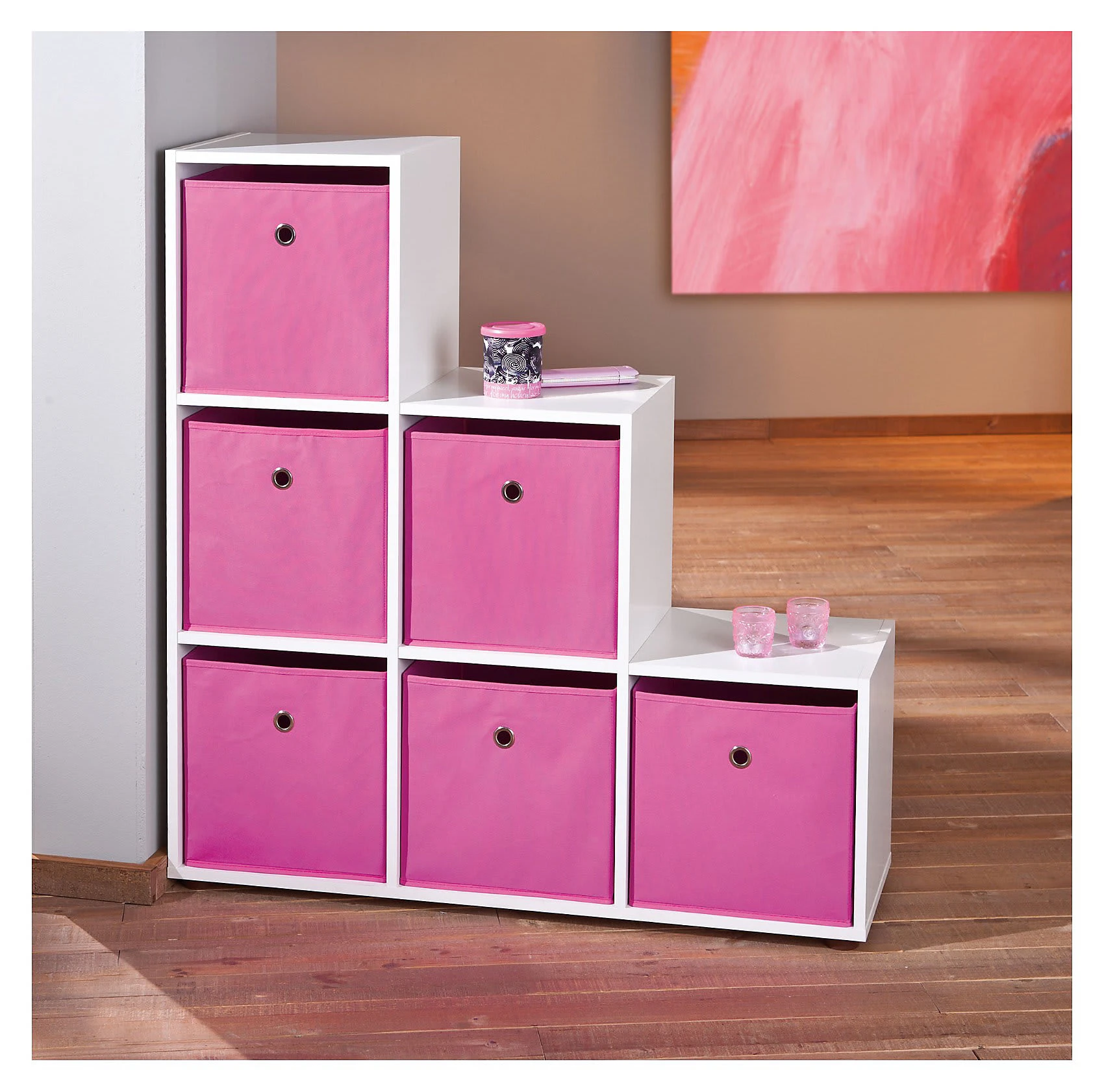 Inter Link Faltbox, Pink – Bild 2