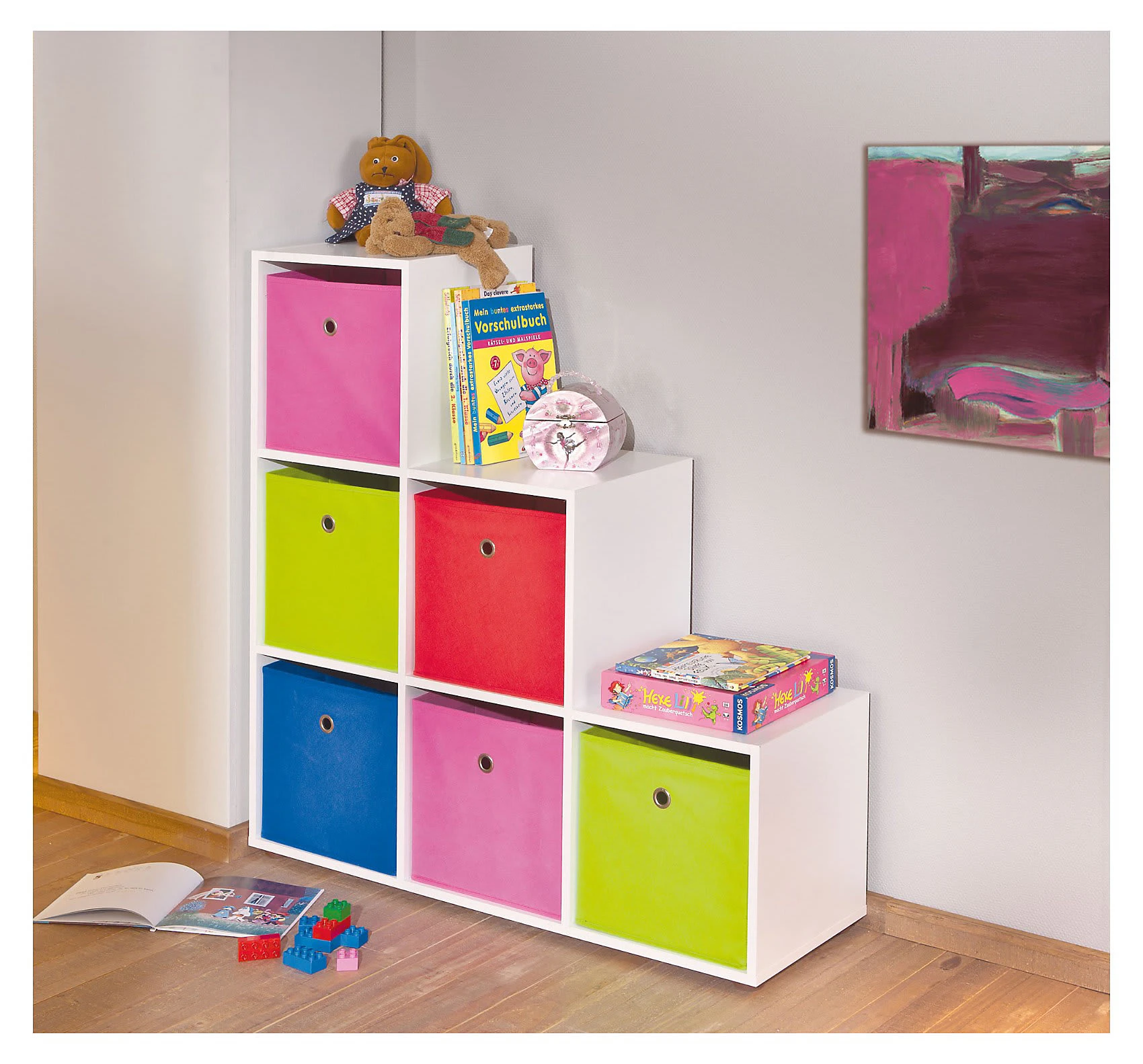 Inter Link Faltbox, Pink – Bild 3