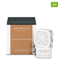 Ipuro 2er-Set: Duftkapseln "Air Pearls - Crème D'amandes" - 2x 5,75 G