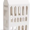 Kähler Windlicht "Urbania Church" In Weiß - (B)10 X (H)18 Cm