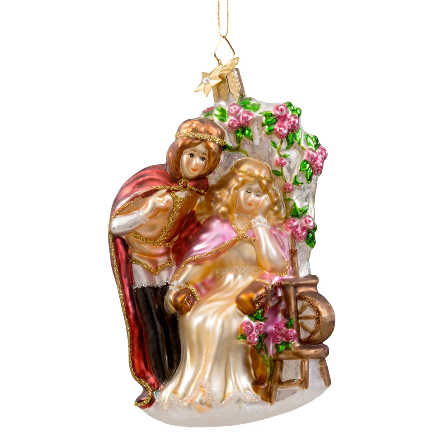 Käthes Original Baumschmuck Glas Dornröschen In Bunt