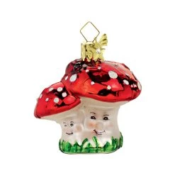 Käthes Original Baumschmuck Glas Glückspilze In Rot