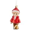 Käthes Original Baumschmuck Glas Unser Sandmännchen, Rot In Bunt