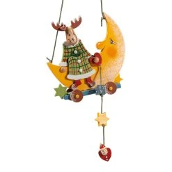 Käthes Original Baumschmuck Himmlische Mondfahrt In Bunt