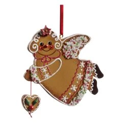 Käthes Original Baumschmuck Lebkuchen-Engel In Bunt