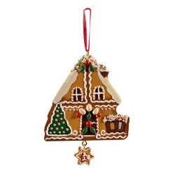 Käthes Original Baumschmuck Lebkuchenhaus In Bunt