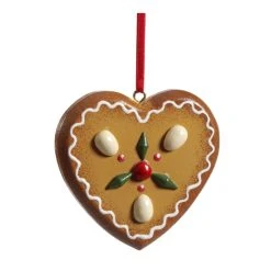 Käthes Original Baumschmuck Lebkuchenherz In Bunt