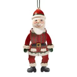 Käthes Original Baumschmuck Weihnachtsmann In Bunt