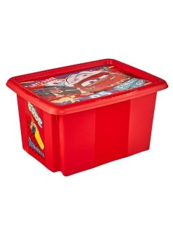 Keeeper Aufbewahrungsbox "Cars" In Rot - (L)38 X (B)29,5 X (H)20,5 Cm - 15 L