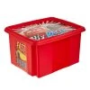 Keeeper Aufbewahrungsbox "Cars" In Rot - (L)42,5 X (B)35,5 X (H)22,5 Cm - 24 L