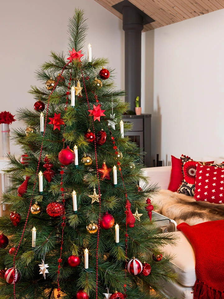 Konstsmide 5er-Set: Kabellose LED-Baumkerzen In Warmweiß - (H)13 Cm – Bild 2