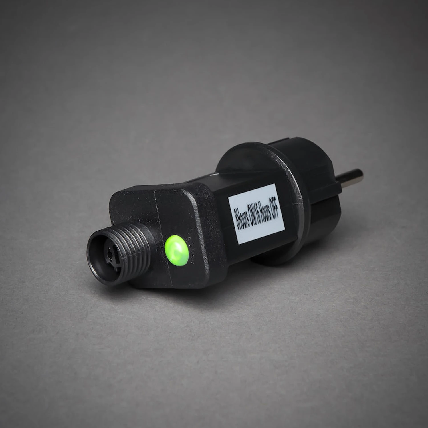 Konstsmide LED Baummantel Lichterkette 150 Bernsteinfarben Mit Glimmer In Schwarz – Bild 4