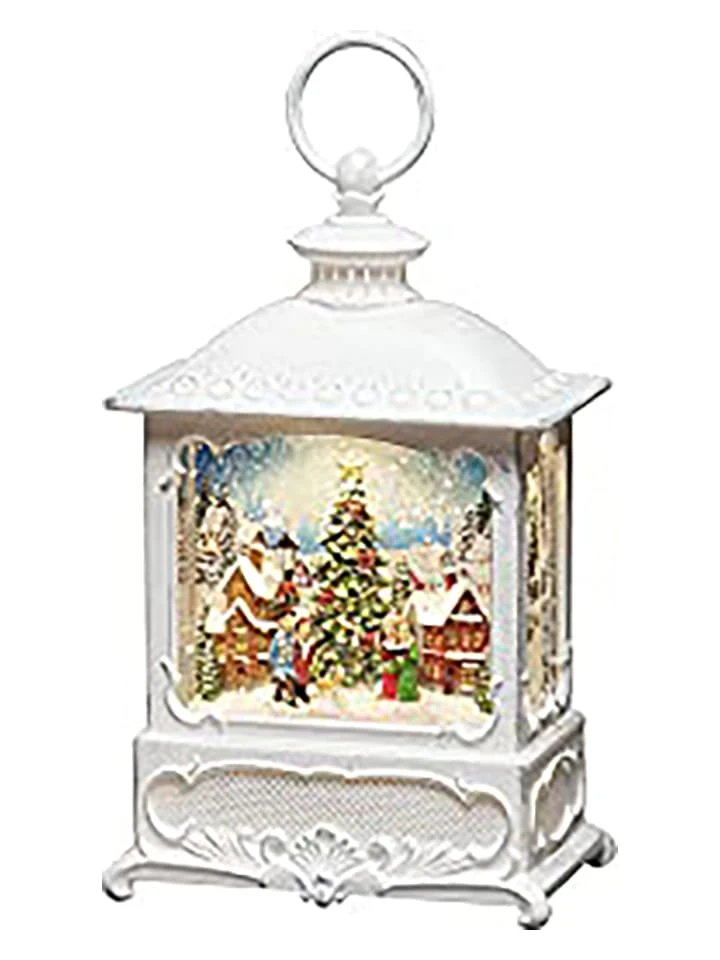 Konstsmide LED-Laterne "Weihnachtsmarkt" In Weiß - (B)13,5 X (H)25 X (T)8,5 Cm – Bild 2