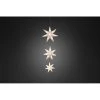 Konstsmide LED-Lichtervorhang "3 Acryl Sterne" In Warmweiß - (L)364 Cm