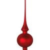Krebs Glas Lauscha Baumspitze In Rot - (L)26 Cm