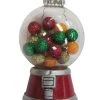 Krebs Glas Lauscha Christbaumornament "Kaugummiautomat" In Rot/ Bunt - (L)10 Cm