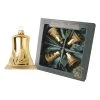 Krebs Glas Lauscha Christbaumornamente "Glocke" In Gold - 4 Stück