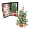 Krebs Glas Lauscha Mini-Christbaum Mit Glasdeko In Grün/ Bunt - (L)45 Cm