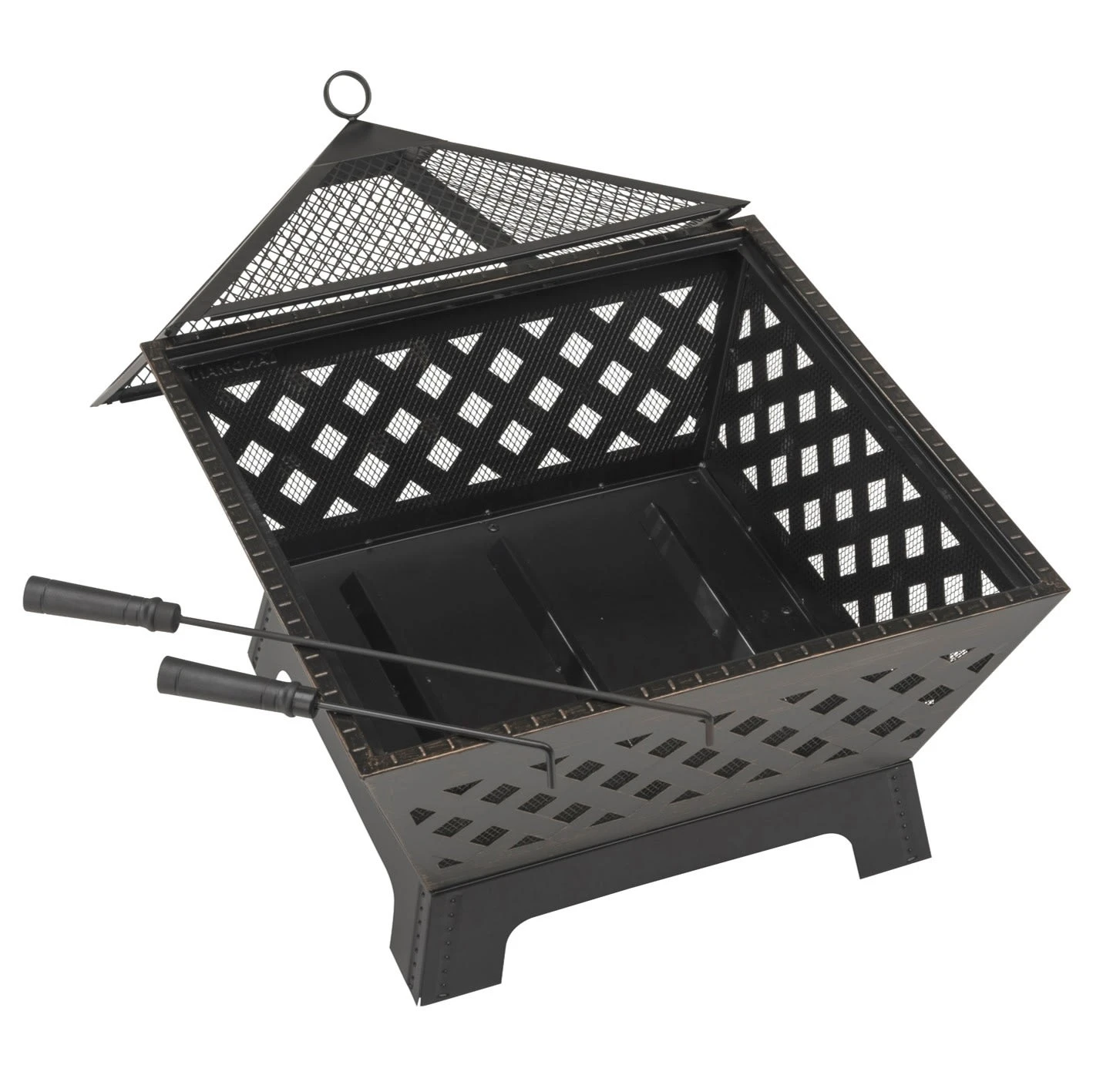 Landmann Feuerkorb In Schwarz – Bild 2