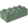 LEGO Aufbewahrungsbox "Brick 8" In Graugrün - (B)50 X (H)18 X (T)25 Cm