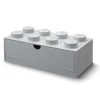 LEGO Schubladenbox "Brick 8" In Grau - (B)32 X (H)16 X (T)12 Cm