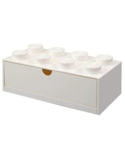 LEGO Schubladenbox "Brick 8" In Weiß - (B)32 X (H)16 X (T)12 Cm