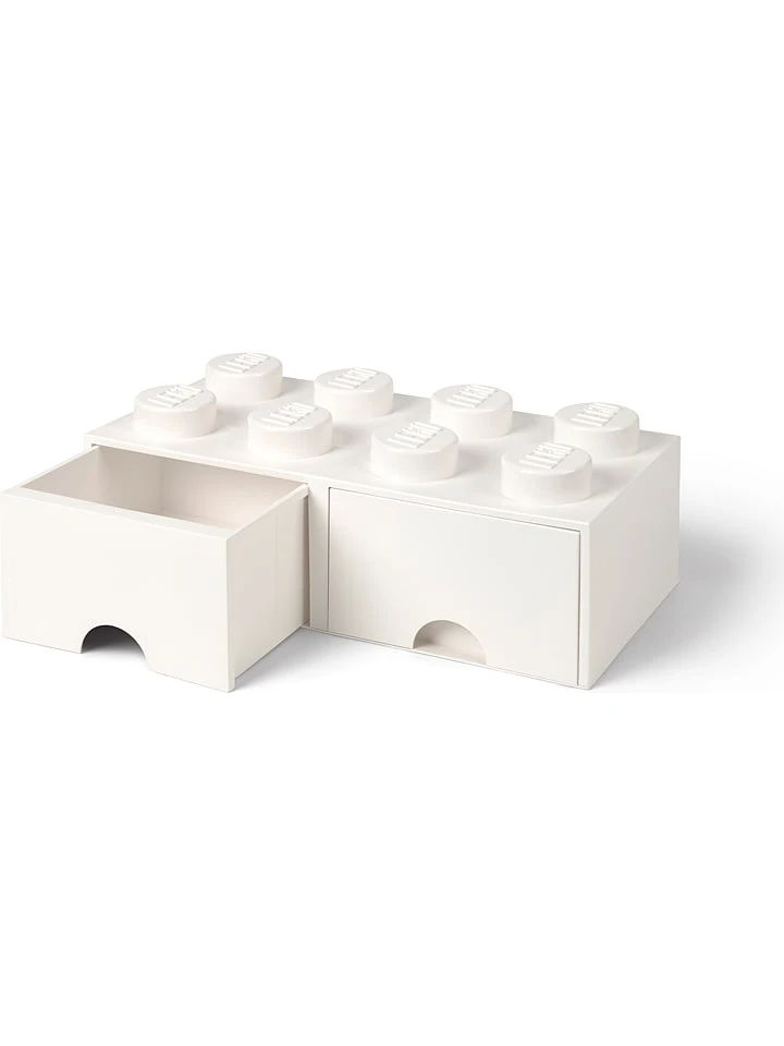 LEGO Schubladenbox "Brick 8" In Weiß - (B)50 X (H)18 X (T)25 Cm – Bild 2