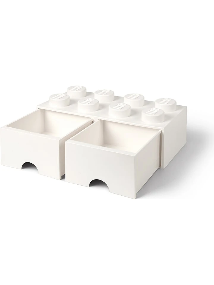 LEGO Schubladenbox "Brick 8" In Weiß - (B)50 X (H)18 X (T)25 Cm – Bild 3