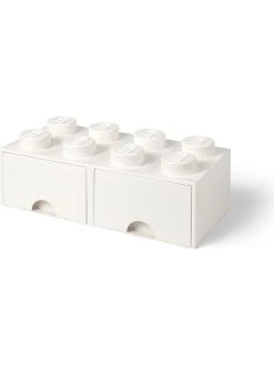 LEGO Schubladenbox "Brick 8" In Weiß - (B)50 X (H)18 X (T)25 Cm