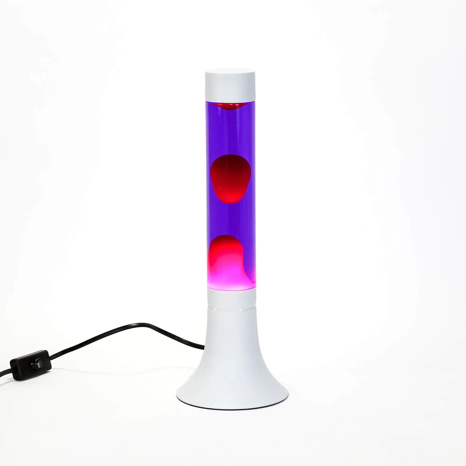 Licht-Erlebnisse Lavalampe In Lila Rot Weiß