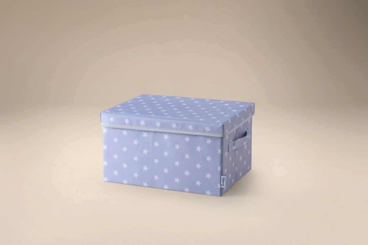 Lifeney Aufbewahrungsbox 2er-Set Hellgrau Stern, 37 X 25 X 21 Cm – Bild 8