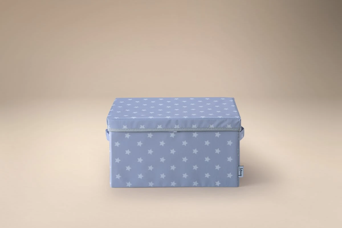Lifeney Aufbewahrungsbox 2er-Set Hellgrau Stern, 37 X 25 X 21 Cm – Bild 9