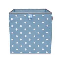 Lifeney Aufbewahrungsbox Türkis Stern, 33 X 33 X 33 Cm