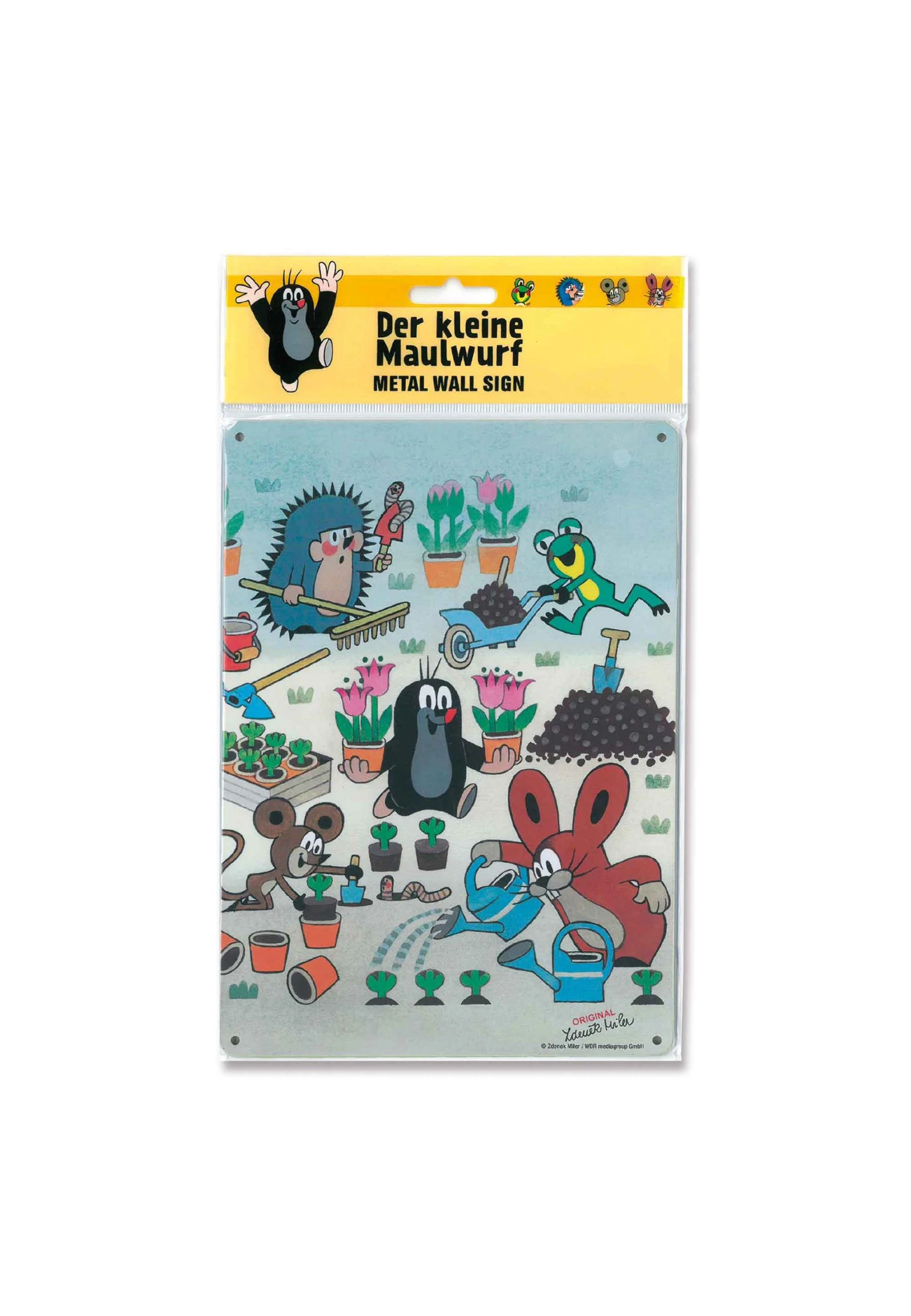 Logoshirt Blechschild Der Kleine Maulwurf - Garten In Mehrfarbig – Bild 2