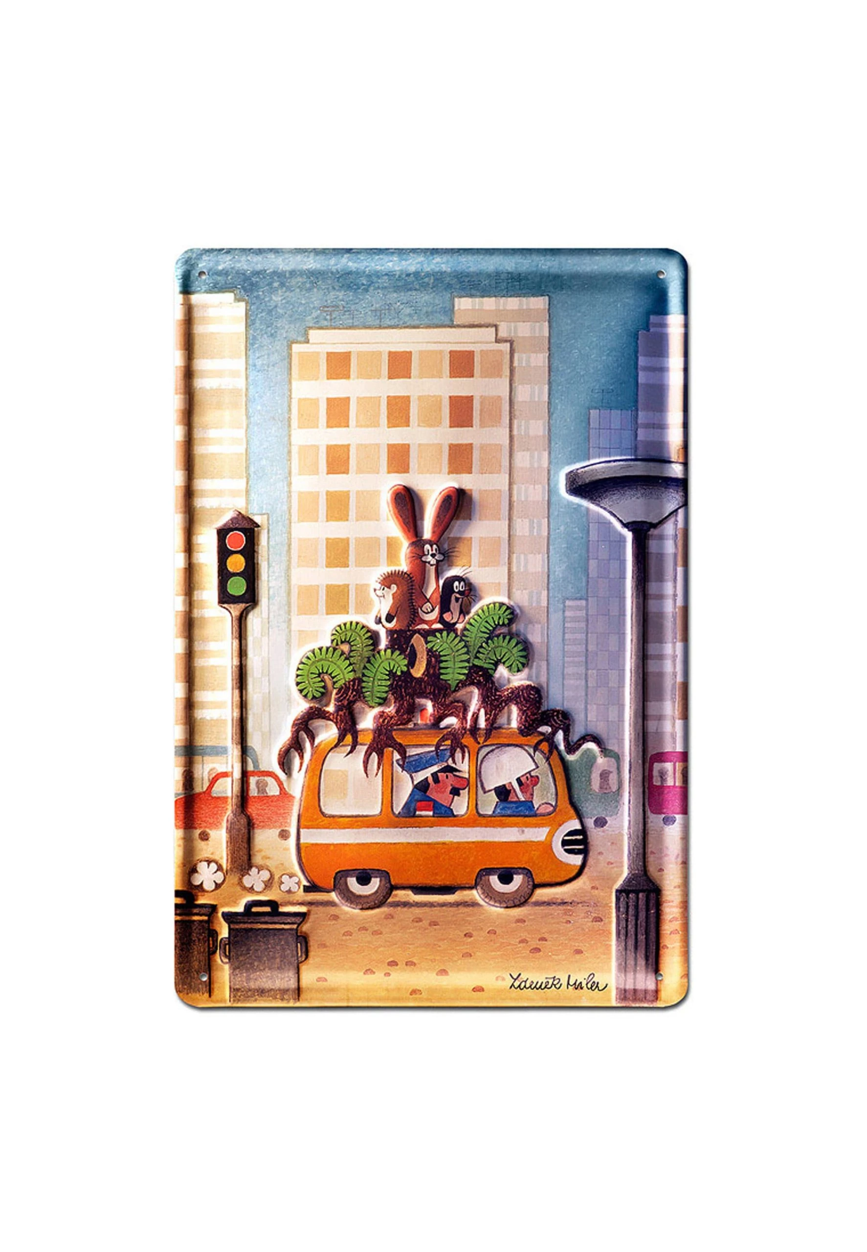 Logoshirt Blechschild In Farbig – Bild 2