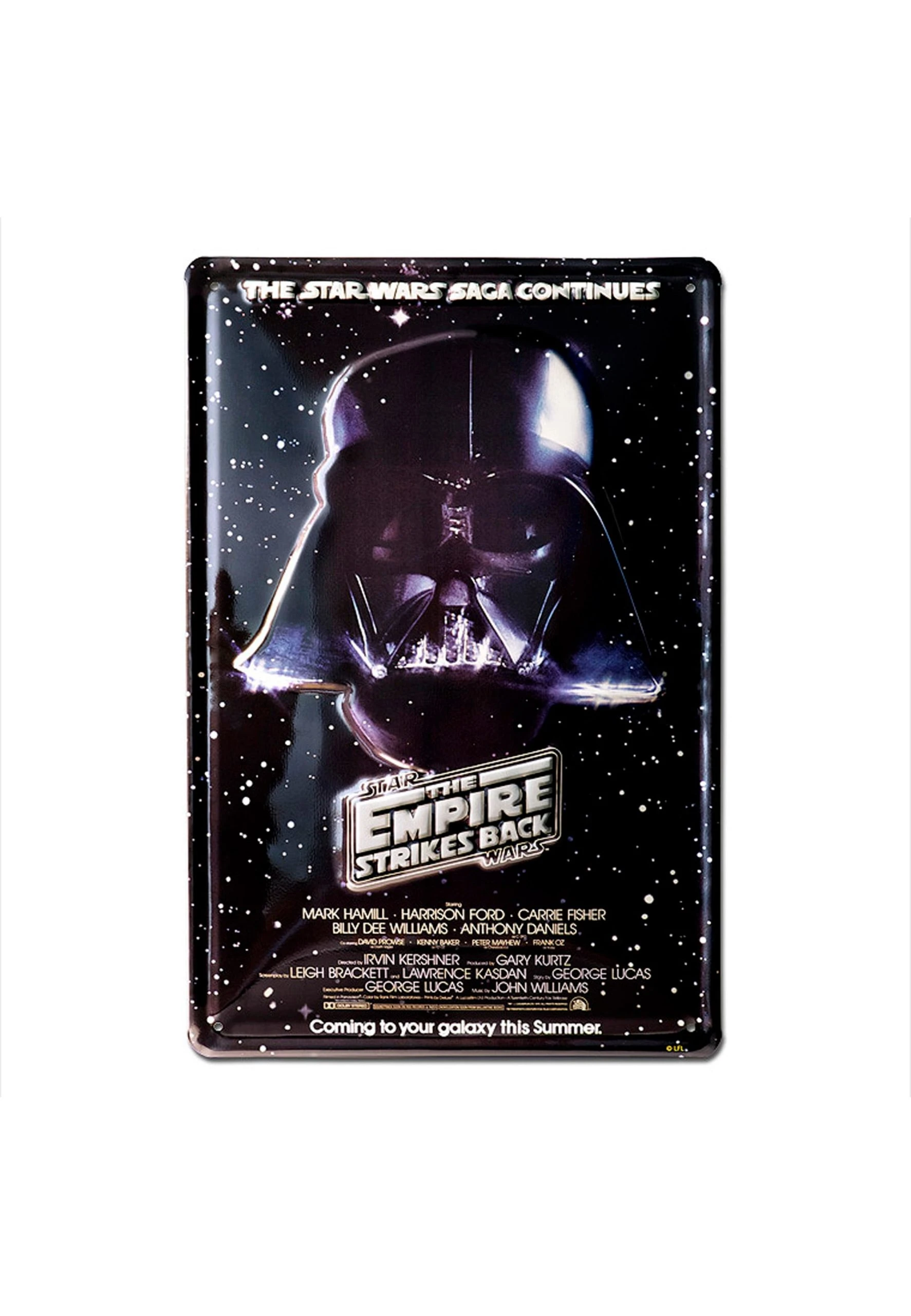 Logoshirt Blechschild The Saga Continues In Farbig