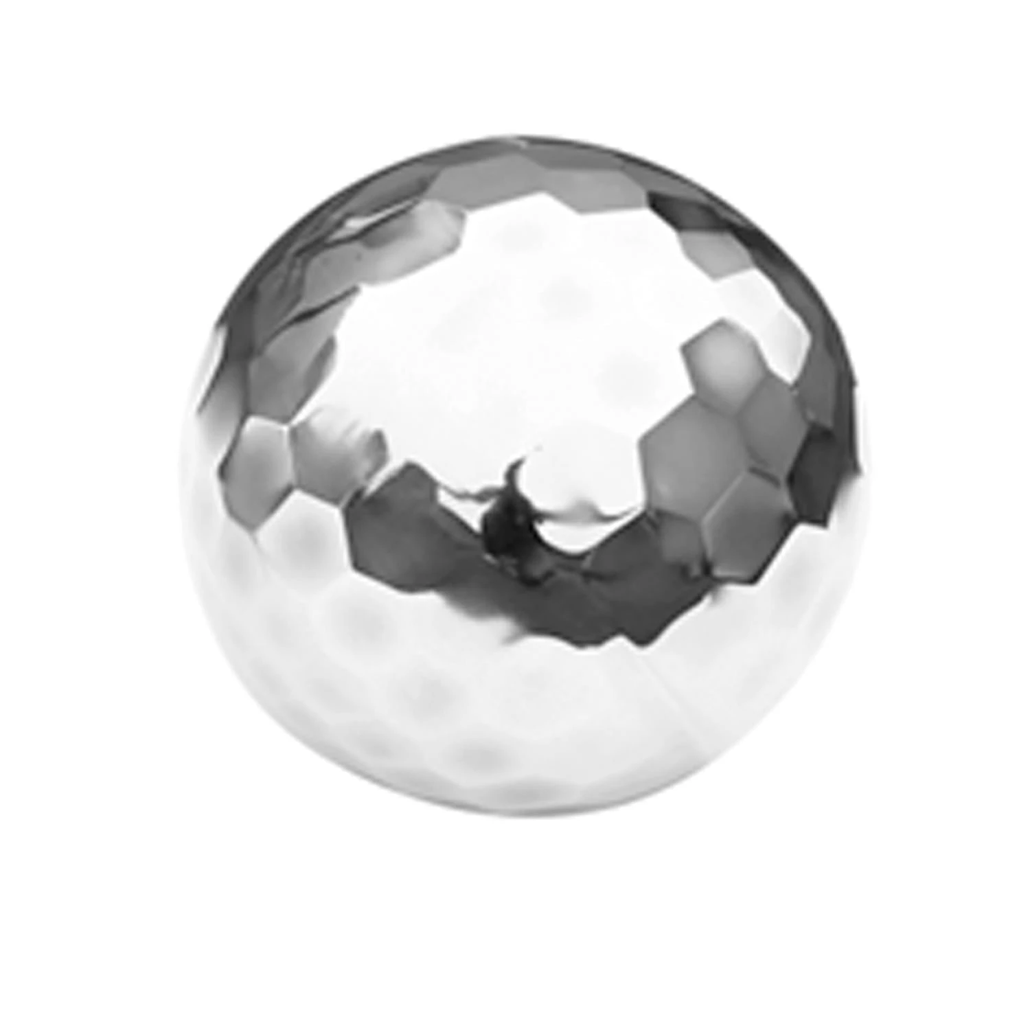 MARELIDA Dekokugel DIAMANT Edelstahl In Silber D: 25cm – Bild 2