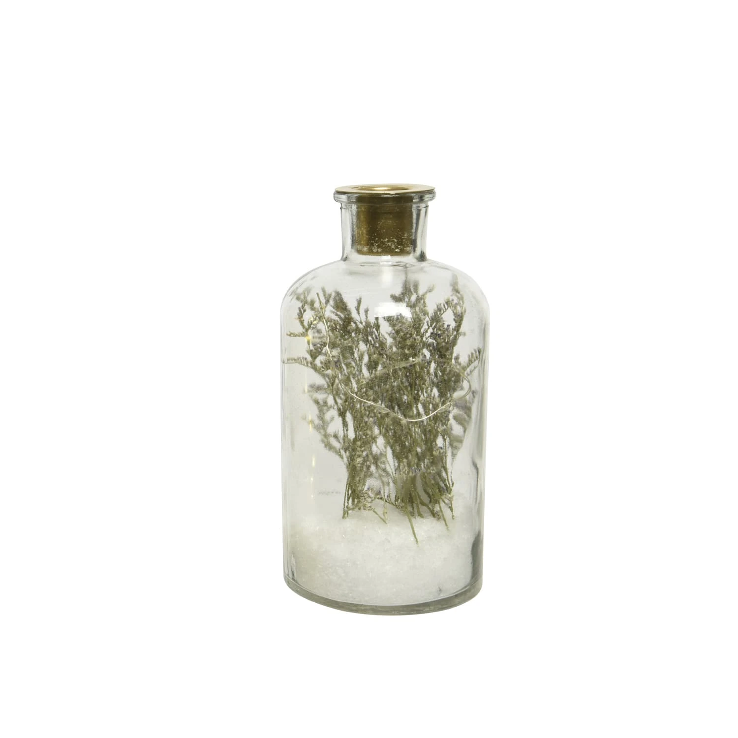 MARELIDA Kerzenhalter Für Stabkerzen Glas Mit LED Beleuchtung H: 16cm In Transparent – Bild 4