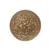 MARELIDA LED Dekokugel Papierkugel Glitzer D: 15cm In Gold