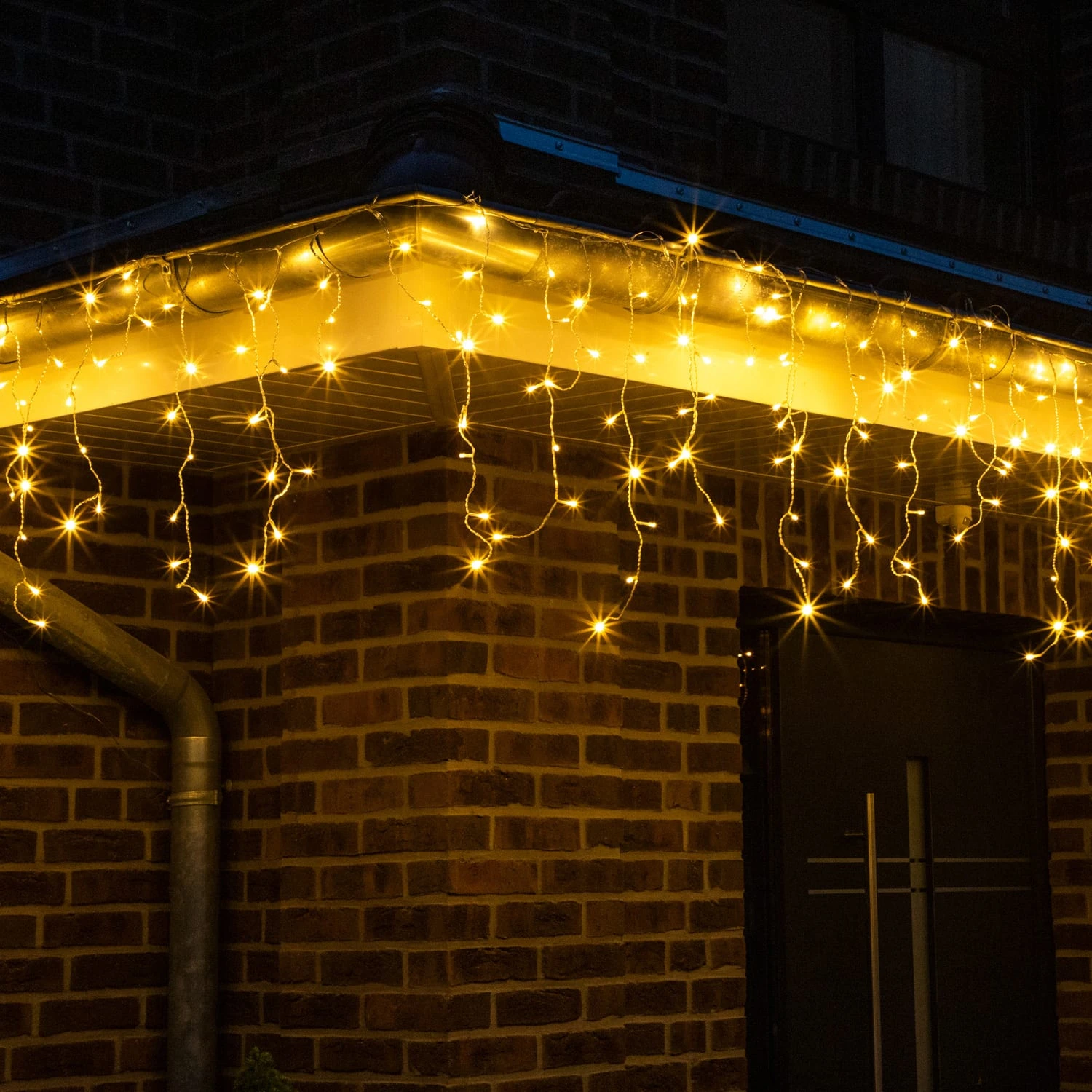 MARELIDA LED Lichtervorhang Eisregen Blinkfunktion L: 7,9m Für Außen – Bild 6