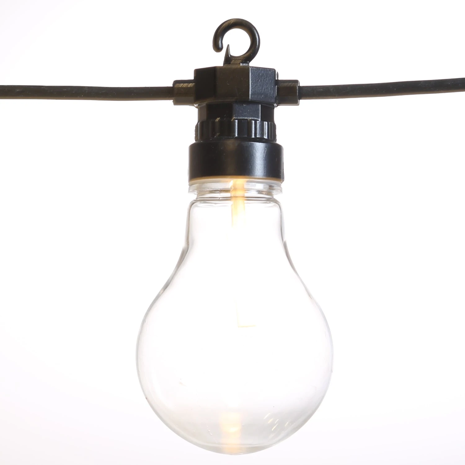 MARELIDA LED Party Garten Lichterkette Verlängerung Für Außen L: 9,5m In Transparent – Bild 5