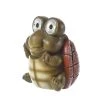 MARELIDA LED Solar Gartenfigur Schildkörte In Grün - H: 11,5cm