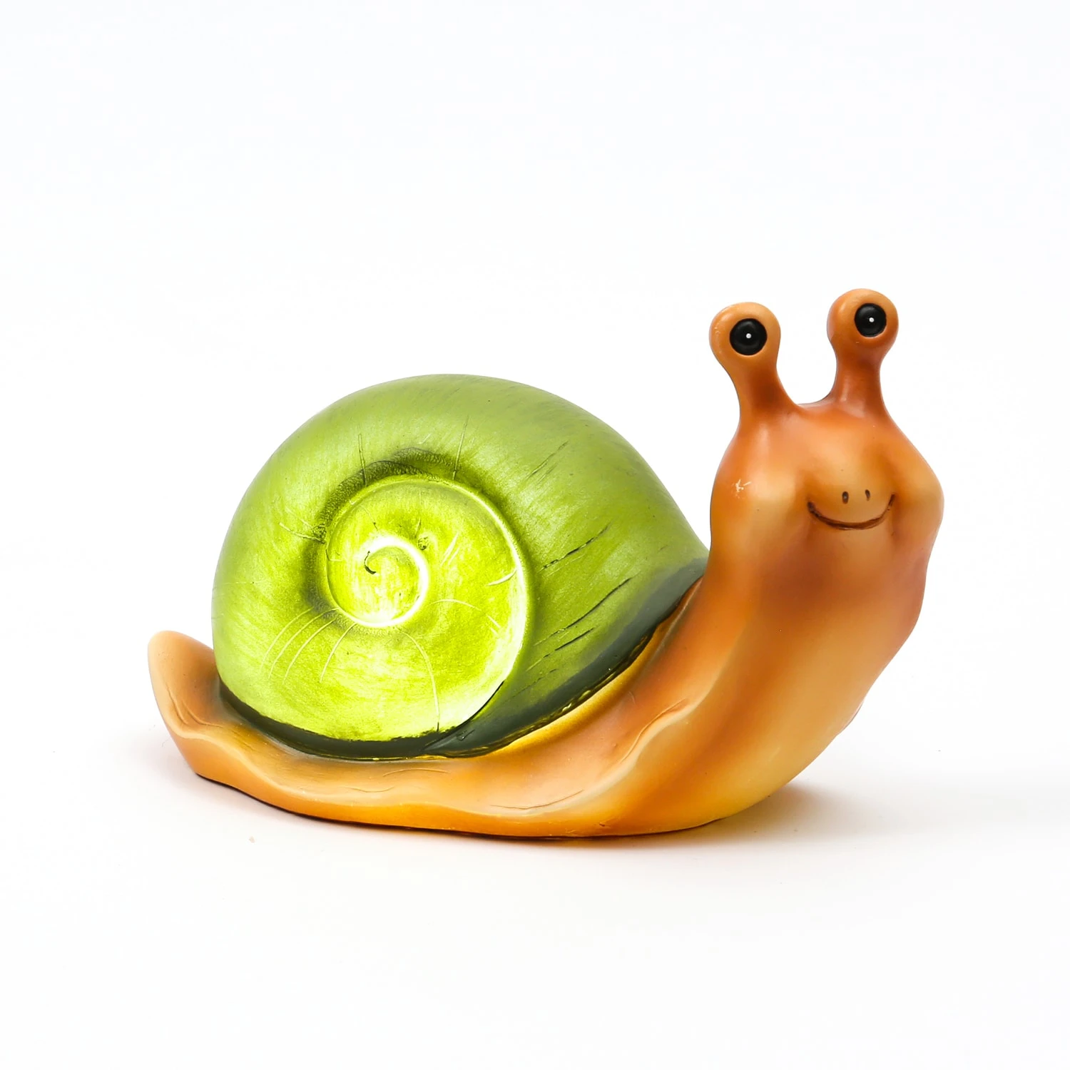 MARELIDA LED Solar Gartenfigur Schnecke In Grün - H: 10,5cm – Bild 3